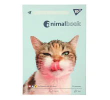 Блокнот YES А6 64 арк інтегральний Animalbook лінія (152089)