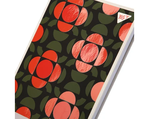 Блокнот YES А6 64 арк інтегральний Abstraction. Flowers крапки (152090)