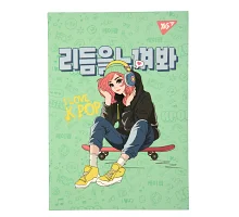 Блокнот YES А6 64 арк інтегральний K-POP крапки (152096)