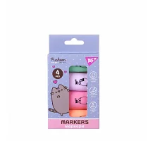 Маркер текстовий Yes Pusheen в наборі 4 шт. (391094)