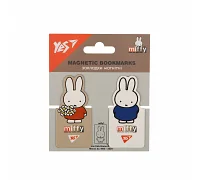 Закладки магнітні YES Miffy, висікання, 2 шт (708398)