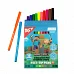 Фломастери Yes 12 кольорів Minecraft, амортизуючі (650582)