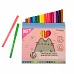Фломастери Yes 18 кольорів Pusheen, амортизуючі (650583)