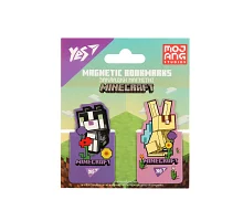 Закладки магнітні YES Minecraft.Spring, висікання, 2 шт (708446)