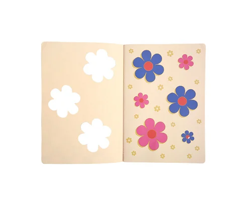Зошит Yes Flowers А4 40 аркушів з висічкою клітинка (682023)