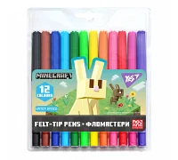 Фломастери Yes 12 кольорів Minecraft.Spring (650585)
