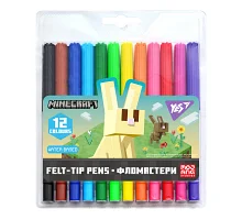 Фломастеры Yes 12 цветов Minecraft.Spring (650585)