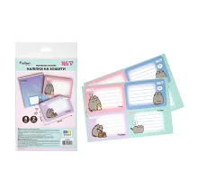 Наклейки на тетради Yes Pusheen 8 шт/уп (955505)