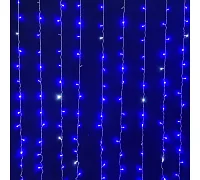 Електрогір. штора Novogod'ko, 272 LED, синій, 3*2,6 м, мерехтіння (973774)