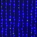 Електрогір. штора Novogod'ko, 272 LED, синій, 3*2,6 м, мерехтіння (973774)
