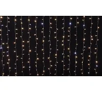 Електрогір. штора Novogod'ko, 272 LED, теплий білий, 3*2,6 м, мерехтіння (973773)