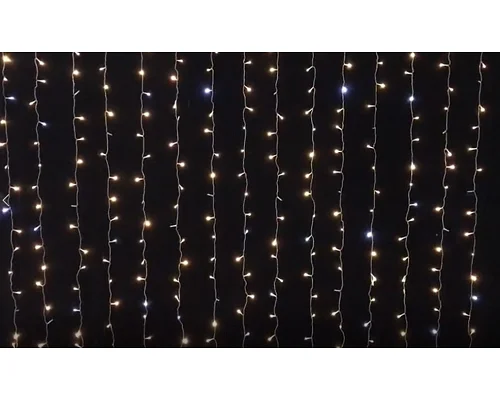 Електрогір. штора Novogod'ko, 272 LED, теплий білий, 3*2,6 м, мерехтіння (973773)