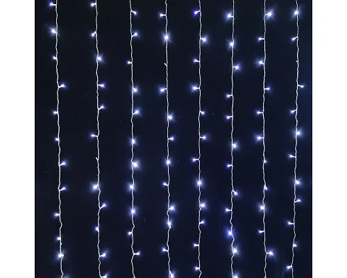 Електрогір. штора Novogod'ko, 272 LED, холодний білий, 3*2,6 м, мерехтіння (973775)