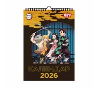 Календар-планер настінний Yes Demon Slayer на 2026 р (270275)