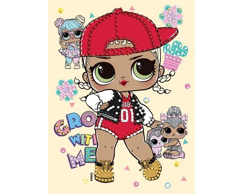 Алмазна мозаїка з частковою викладкою LOL Surprise! SWAG 15х20 Ідейка (AML1196)