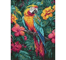 Алмазна мозаїка Тропічний птах art_selena_ua 30х40 Ідейка (AMO8163)