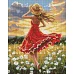 Алмазна мозаїка Танець в полі art_selena_ua 40х50 Ідейка (AMO8250)
