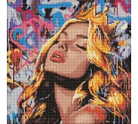 Алмазна мозаїка Сучасна Спляча красуня art_selena_ua 40х40 Ідейка (AMO8316)