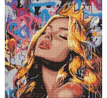 Алмазна мозаїка Сучасна Спляча красуня art_selena_ua 40х40 Ідейка (AMO8316)