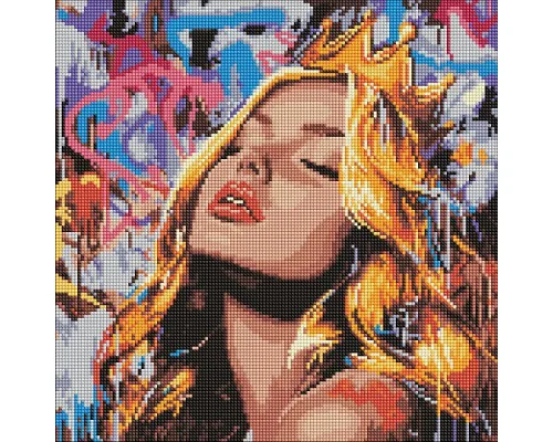 Алмазная мозаика Современная Спящая красавица art_selena_ua 40х40 Идейка (AMO8316)