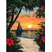 Картина за номерами Краса тропіків art_selena_ua 30х40 Ідейка (KHO6393)