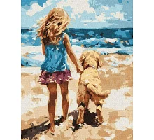 Картина за номерами Завжди разом art.solomiia 40х50 Ідейка (KHO8490)