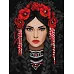 Картина по номерам Несокрушимая украинка art_selena_ua 30х40 Идейка (KHO8604)