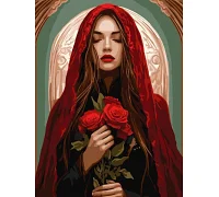 Картина за номерами Зачарована art_selena_ua 30х40 Ідейка (KHO8605)