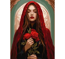 Картина по номерам Очарованная art_selena_ua 30х40 Идейка (KHO8605)