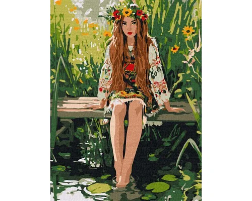 Картина за номерами Очі, що чекають art_selena_ua 30х40 Ідейка (KHO8616)