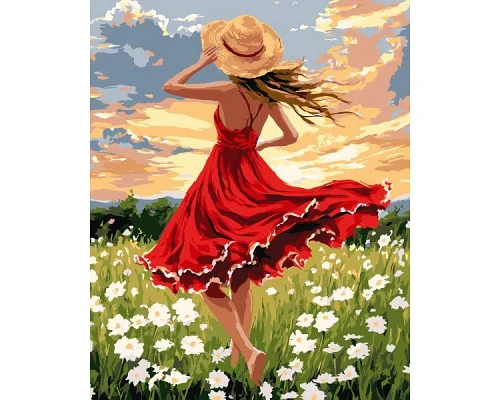 Картина за номерами Танець в полі art_selena_ua 40х50 Ідейка (KHO8650)