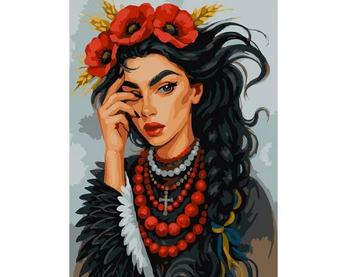 Картина за номерами Крилата art_selena_ua 30х40 Ідейка (KHO8656)