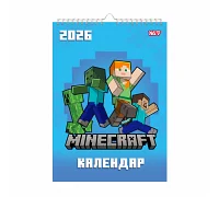 Календарь-планер Yes Minecraft настенный на 2026р А3 (270270)