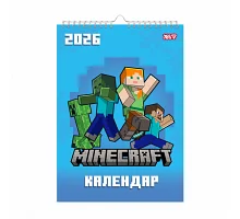 Календарь-планер Yes Minecraft настенный на 2026р А3 (270270)