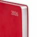 Щоденник А5 Leo Planner датований 2026 інтегральний, червоний Aldento 368 стор (252671)