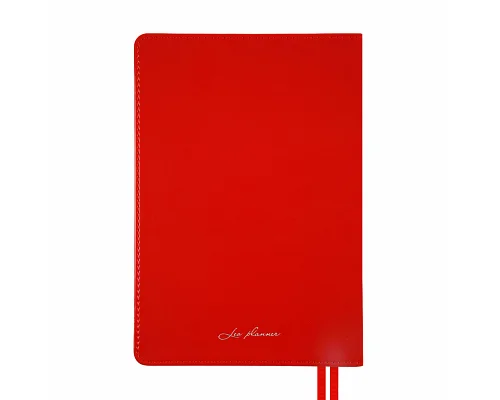 Щоденник А5 Leo Planner датований 2026 інтегральний, червоний Aldento 368 стор (252671)