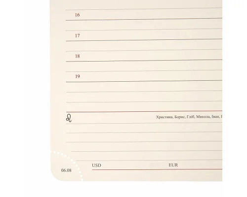 Щоденник А5 Leo Planner датований 2026 