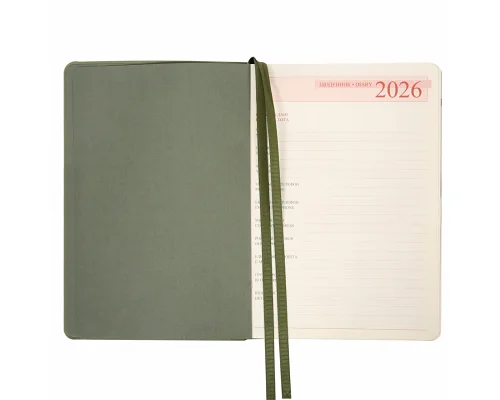 Щоденник- діловий записник А5 Leo Planner датований 2026 