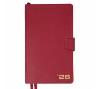 Щоденник-діловий записник 12х20 см Leo Planner датований 2026 