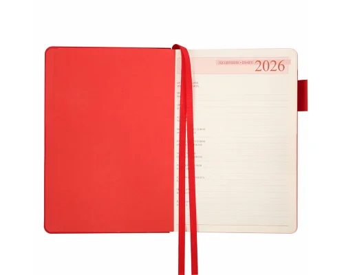 Щоденник-діловий записник А5 Leo Planner датований 2026 