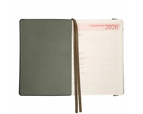 Щоденник-діловий записник А5 Leo Planner датований 2026 