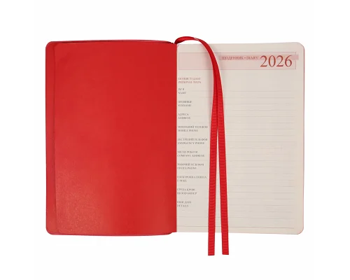 Щоденник-діловий записник А5 Leo Planner датований 2026 