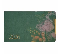 Щотижневик 10х17 см Leo Planner датований 2026 