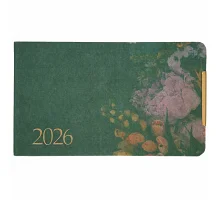 Щотижневик 10х17 см Leo Planner датований 2026 