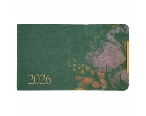 Щотижневик 10х17 см Leo Planner датований 2026 