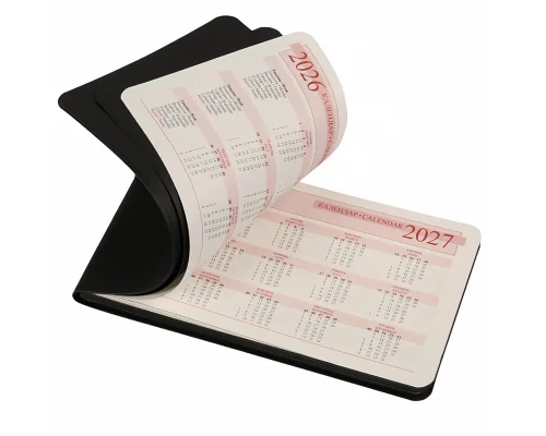 Щотижневик 10х17 см Leo Planner датований 2026 