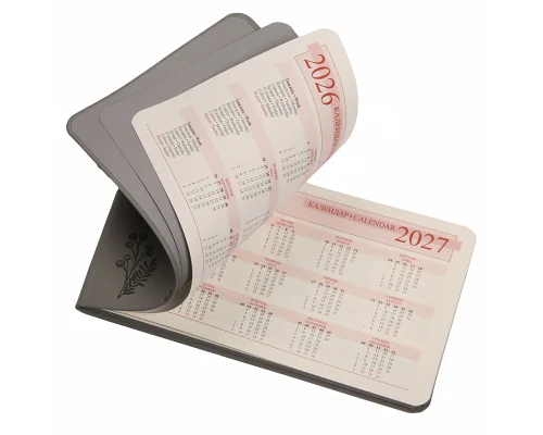 Щотижневик 10х17 см Leo Planner датований 2026 