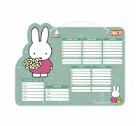 Школьное расписание Yes Miffy картон 30х40см (470534)