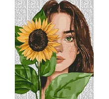 Картина по номерам Красочная поэзия: Подсолнух art_selena_ua 40х50 Идейка (KHO8632)