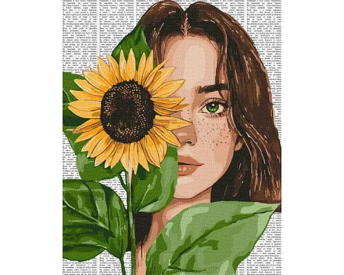 Картина по номерам Красочная поэзия: Подсолнух art_selena_ua 40х50 Идейка (KHO8632)